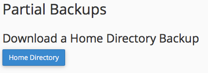 epadi Home Directory Backup