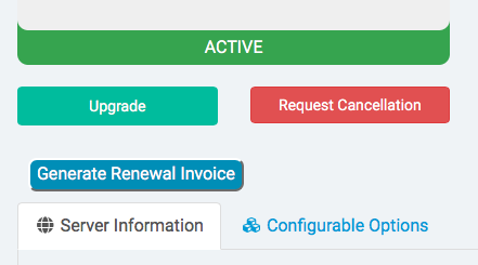 generate renewal invoice button e-padi