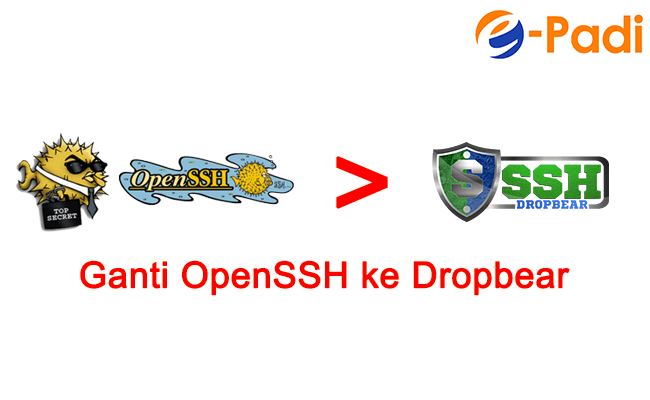 e-padi Ganti OpenSSH ke Dropbear di server Linux